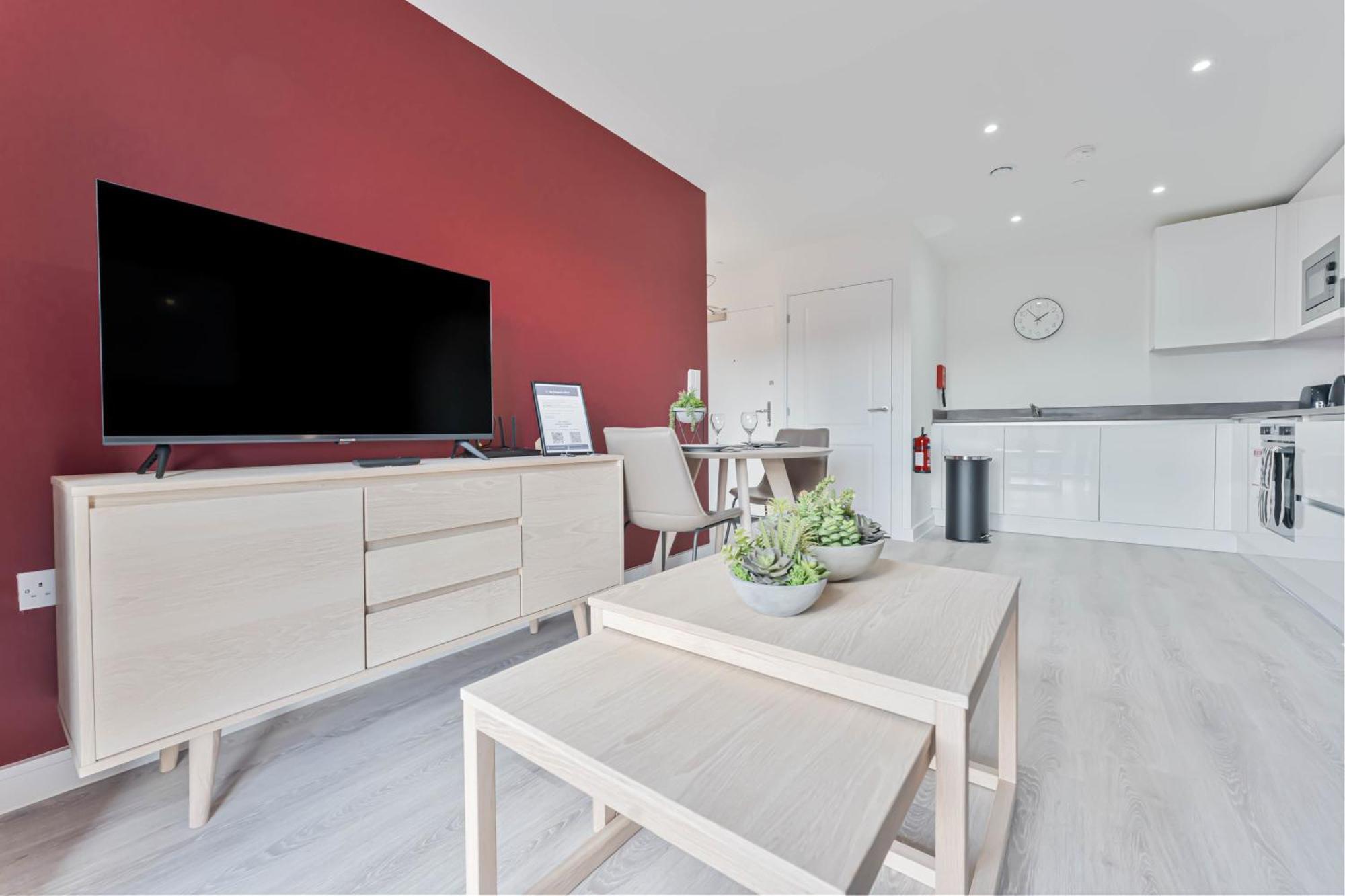 Stayzeni, Hardwick House Derby Smart 1 Bed Flat エクステリア 写真